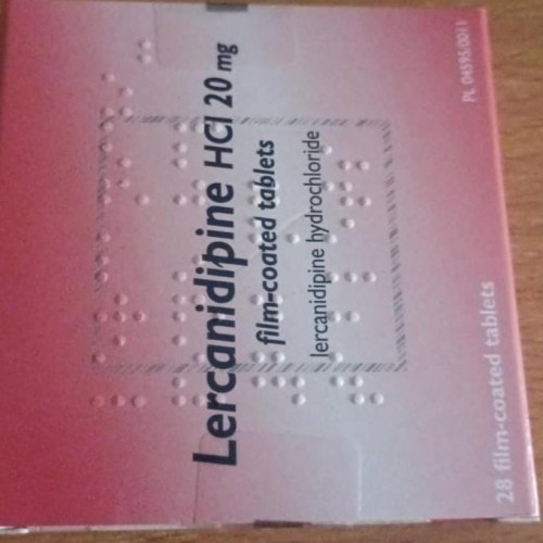 Lercanidipine HCl 20mg Tablets